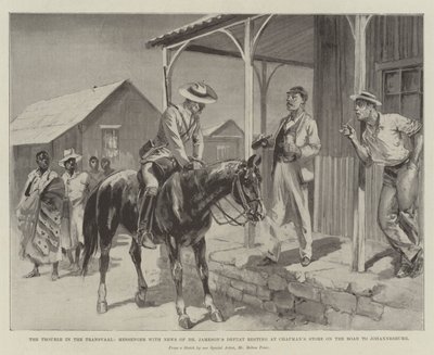 The Trouble in the Transvaal, Messenger with News of Dr Jameson